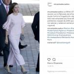 Letizia Ortiz, total look Zara per la regina di Spagna FOTO