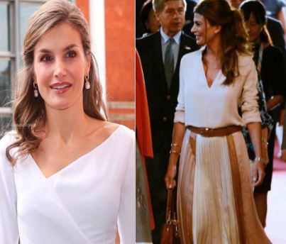 Letizia Ortiz, Juliana Awada: paladine della gonna midi