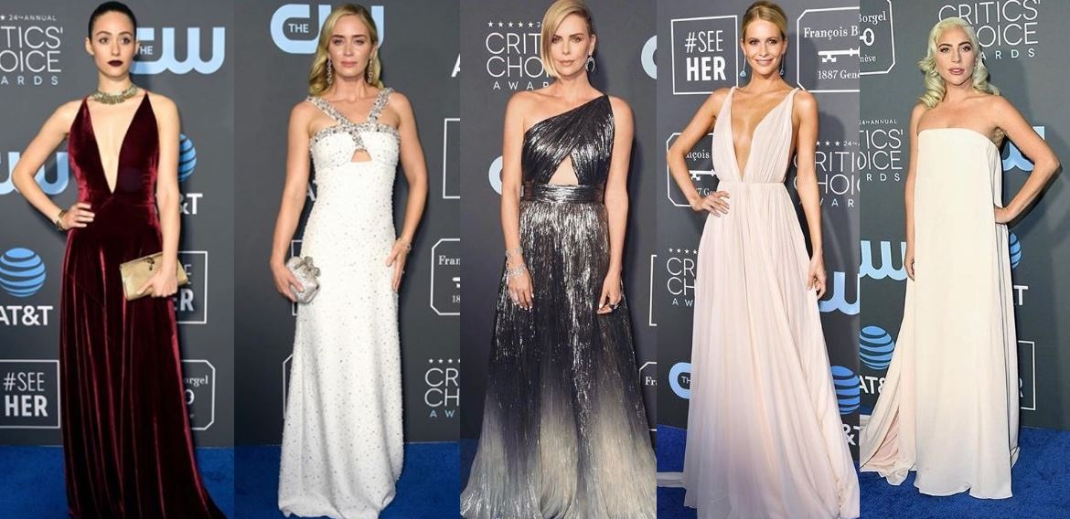 Critics' Choice Awards: i look più belli sul red carpet