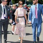 Pippa Middleton: abito in pizzo vedo non vedo a Wimbledon FOTO