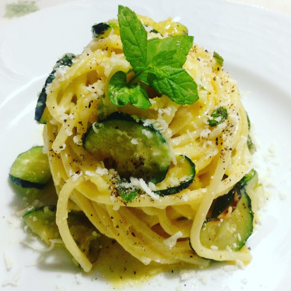 Carbonara di Zucchine alla Menta