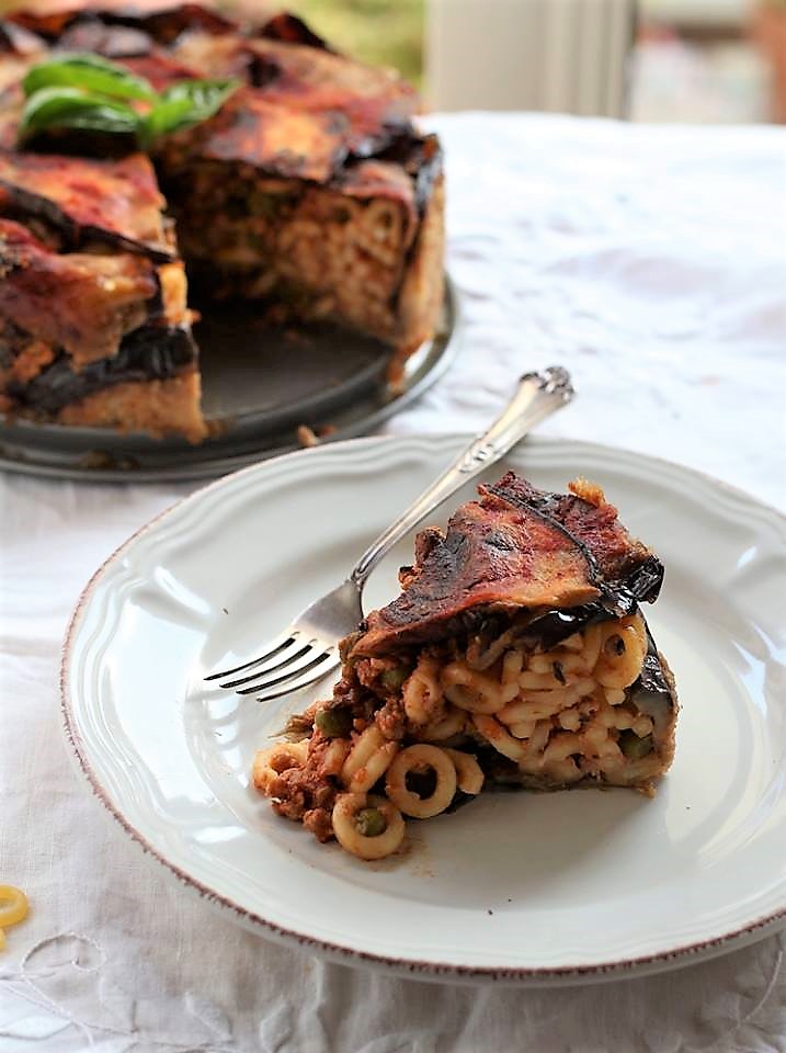 Timballo Di Aneletti E Melanzane Alla Palermitana