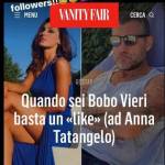 Anna Tatangelo nega flirt con Bobo Vieri: "Assurdità"