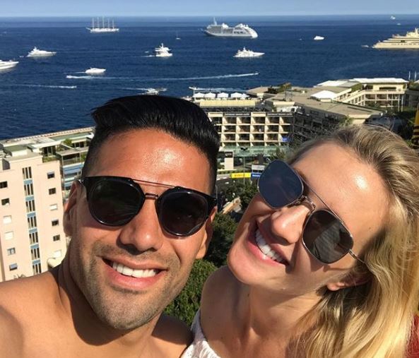 Falcao papà per la terza volta: nata figlia Annette FOTO