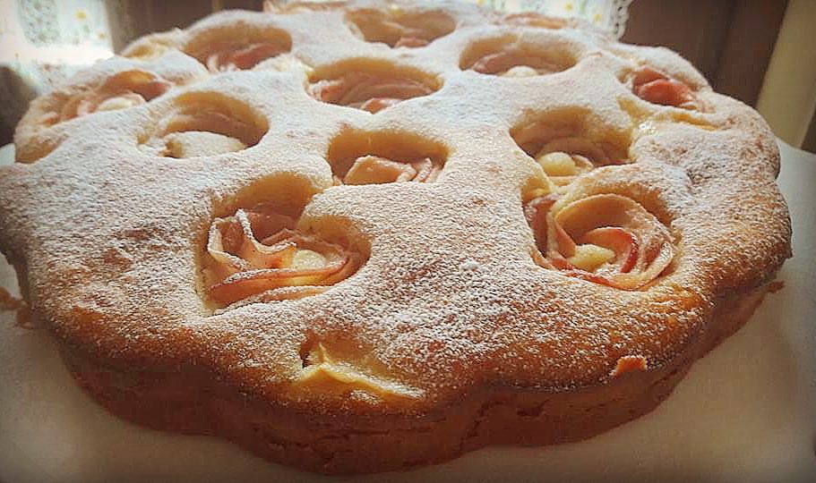 Torta Mascarpone e Mele.