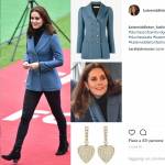 Kate Middleton casual chic: skinny e giacca FOTO
