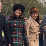 Meghn Markle: look di Natale è un omaggio a Kate Middleton FOTO