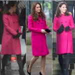 Kate Middleton, look fucsia e nero: Duchessa super chic! FOTO