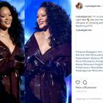 Rihanna: trench Alexandre Vauthier come abito ai Grammy FOTO