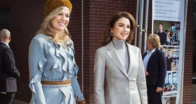 Rania di Giordania e Maxima d'Olanda super chic: scopri i look FOTO