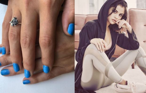 Selena Gomez, mistero sul suo smalto blu: per i fan...