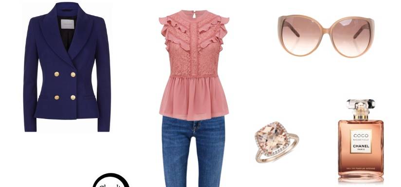 Look del giorno: jeans e blusa, profumo di primavera! FOTO