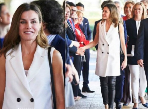 Letizia Ortiz look: anche la regina cede alle slipper