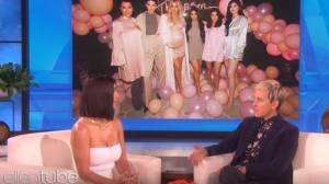 Kim Kardashian con Ellen Degeneres