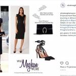 Meghan Markle look: tubino nero aderente e tacchi FOTO