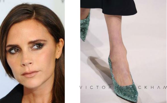 Victoria Beckham rilancia la scarpa glitterata FOTO