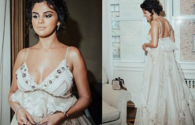 Selena Gomez versione sposa al Met Gala. Justin Bieber... 1