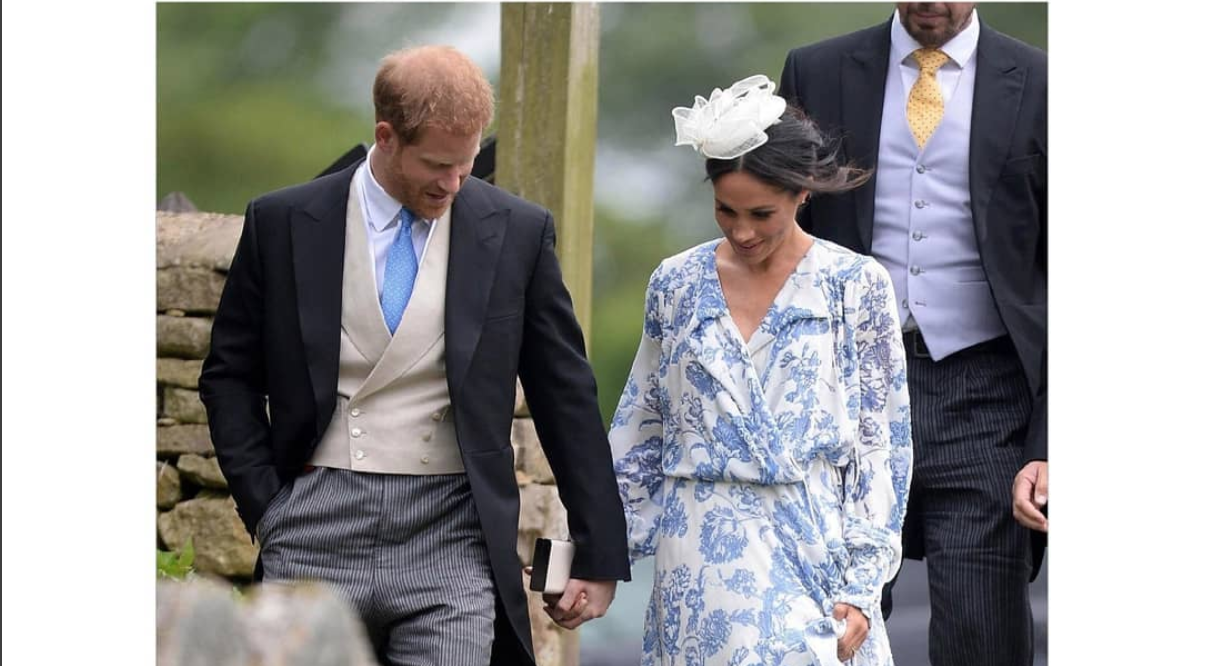 Meghan Markle, abito lungo Oscar de la Renta: alternative low cost FOTO