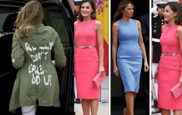 Letizia Ortiz, Melania Trump: i look polemici della settimana