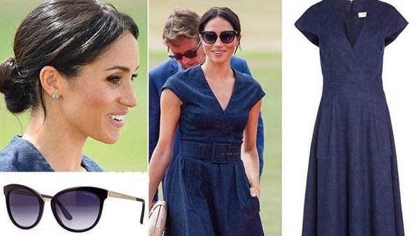 Meghan Markle sdogana il total jeans ma commette un errore di bon-ton