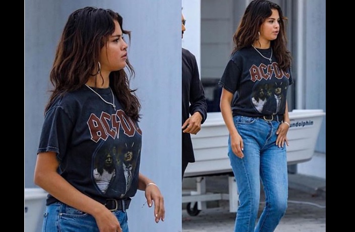 Selena Gomez look, passione anni '90! 8 t-shirt vintage da copiare subito