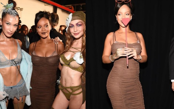 Gigi e Bella Hadid sfilano per Rihanna alla NYFW