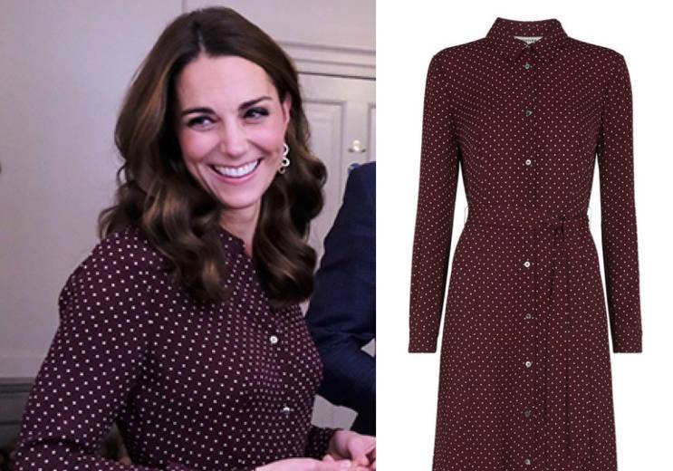 Kate Middleton sfoggia un nuovo abito low cost SUPER chic