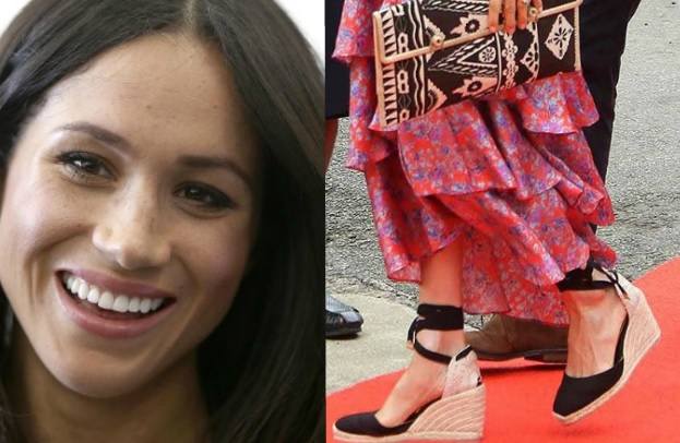 Meghan Markle, tutte pazze per le sue espadrillas Castañer