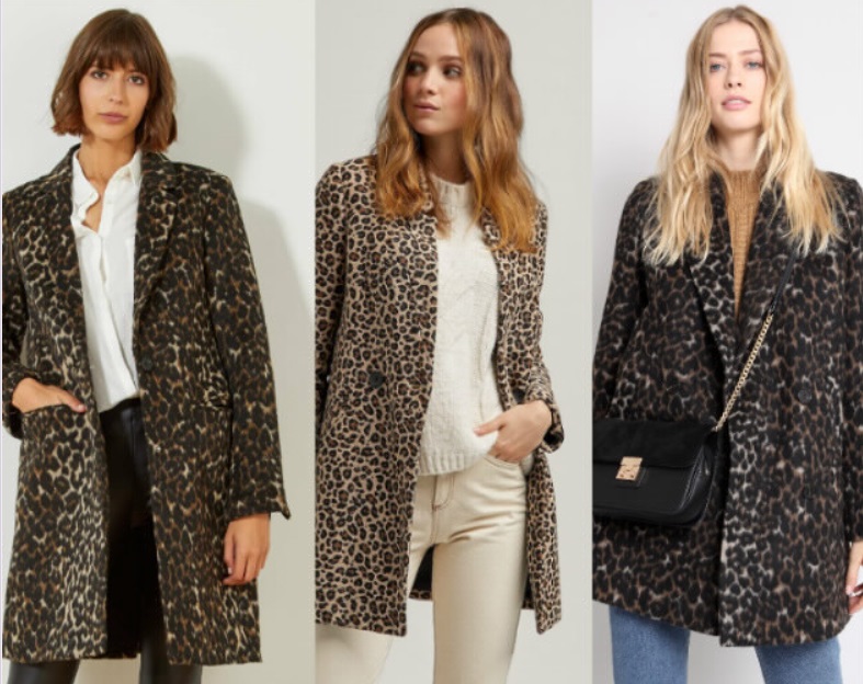 Cappotto leopard: 8 modelli sotto i 100 euro