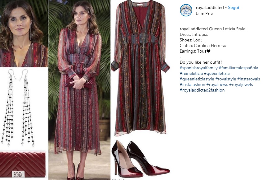 Letizia Ortiz, abito bohemian chic per la regina: dove comprarlo