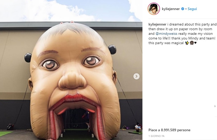 Kylie Jenner, la festa per Stormi è un evento1