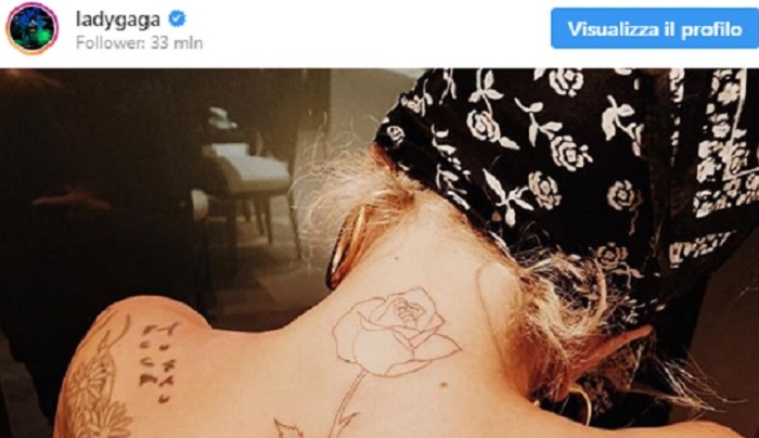 Lady Gaga, il nuovo tatuaggio3