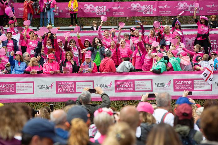 Tumore al seno: Race for the cure un successo, record di partecipazioni