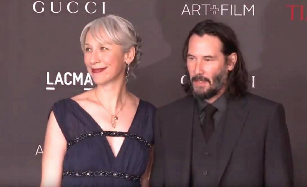 Keanu Reeves e la sua fidanzata Alexander Grant insieme sul red carpet