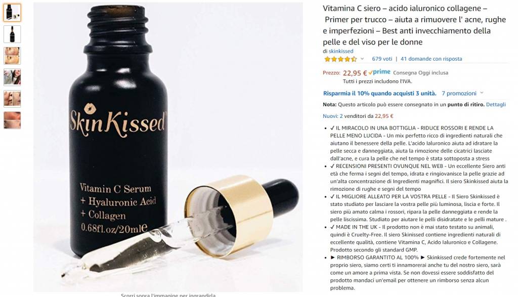 siero viso vitamina c