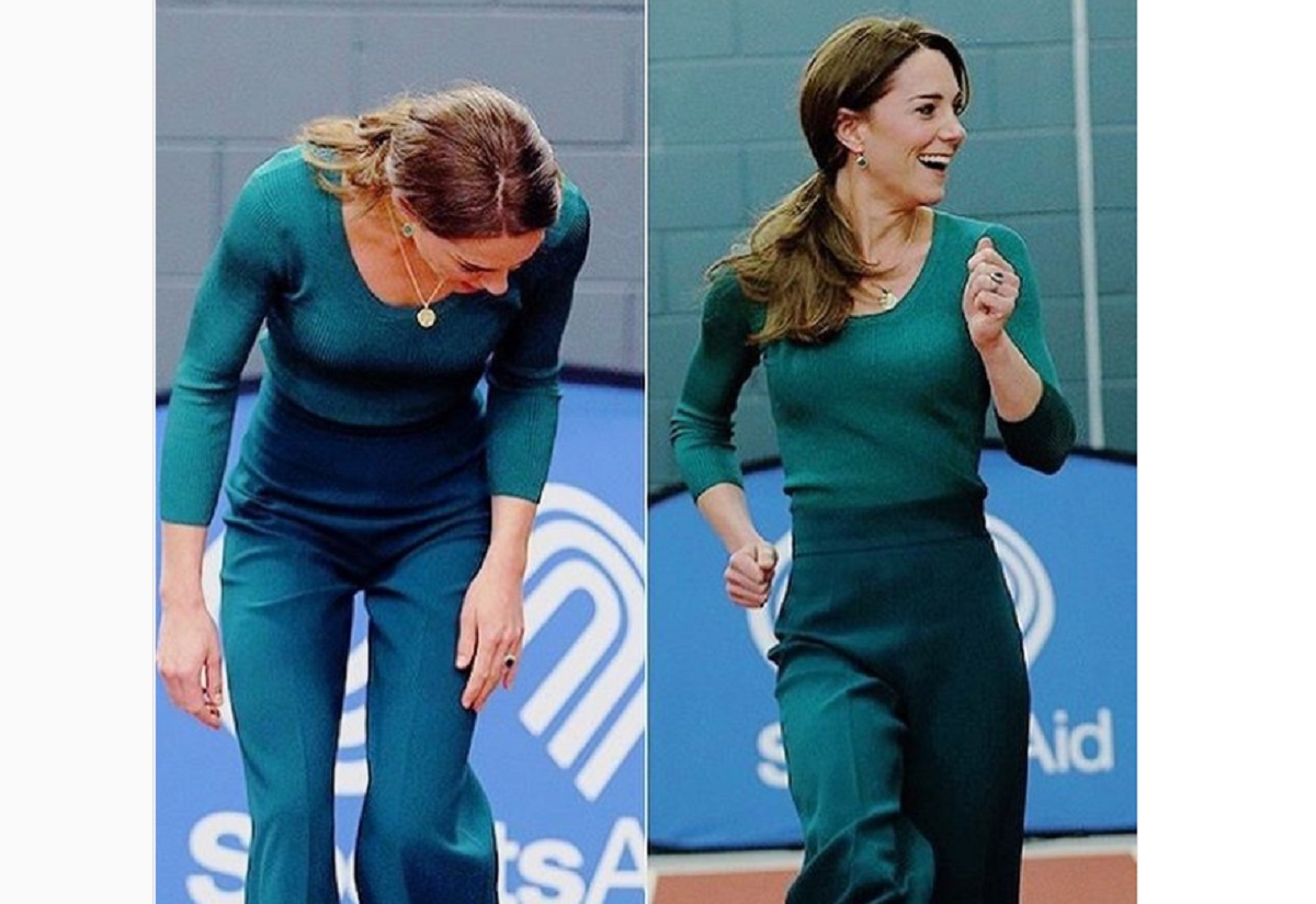 Kate Middleton, look sporty e low cost