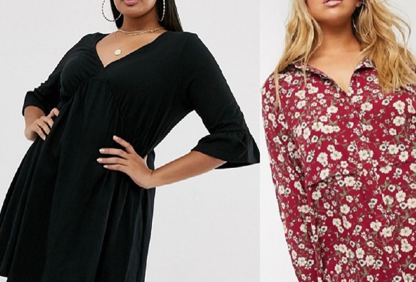 3 abiti plus size a meno di 20 euro su Asos