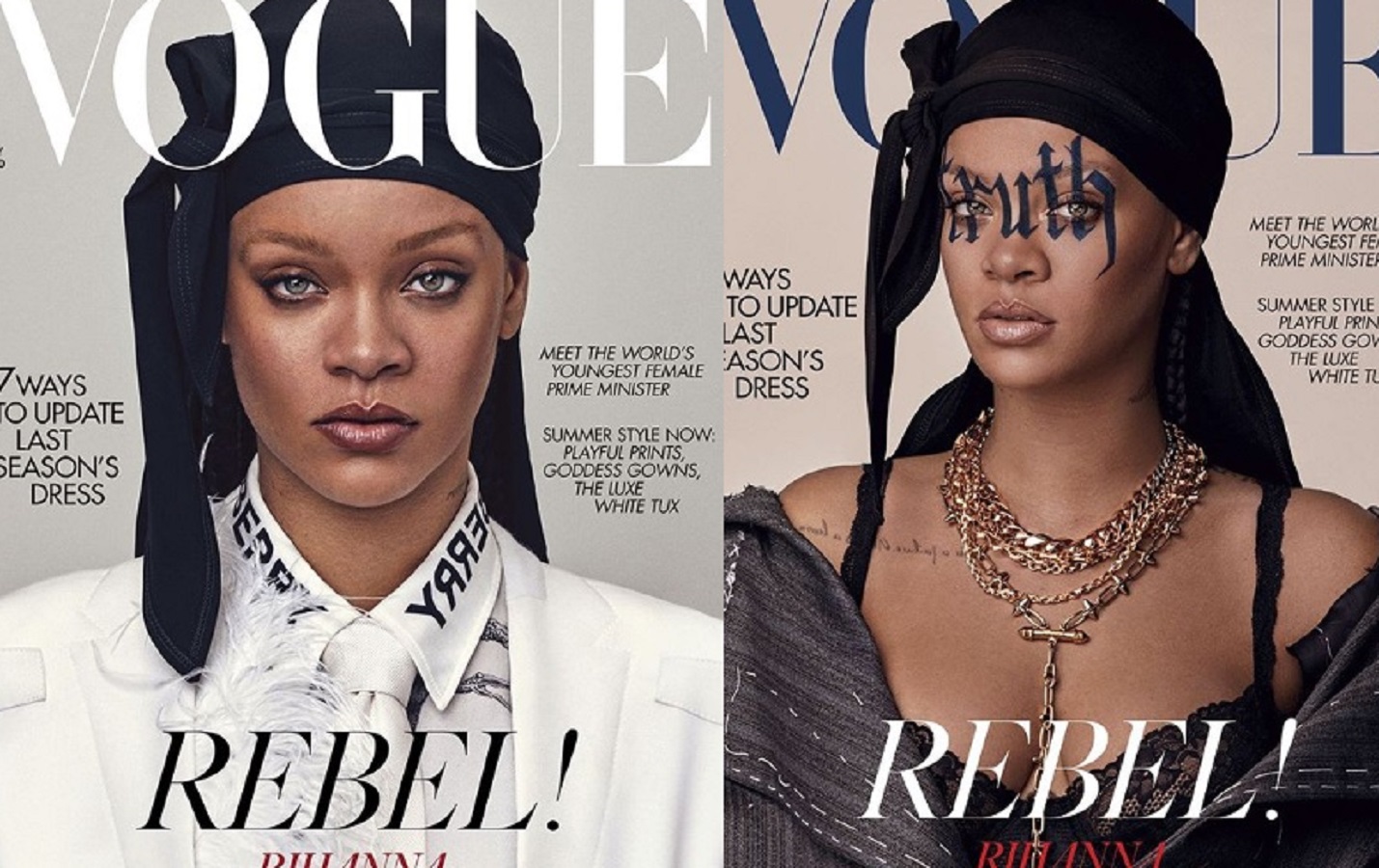 Rihanna posa in copertina con un durag, copricapo dei rapper
