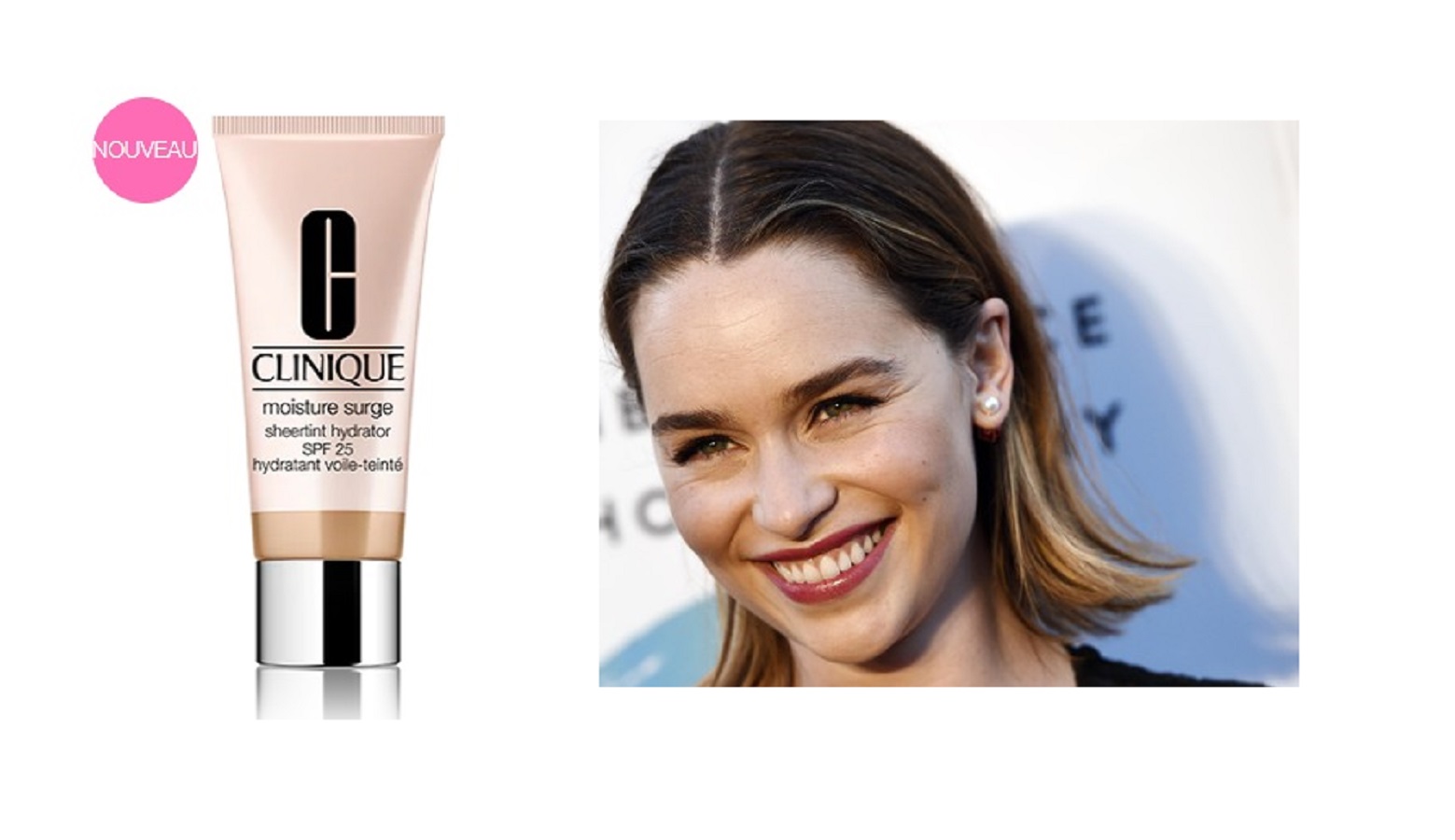 Emilia Clarke usa questo fondotinta in crema Clinique