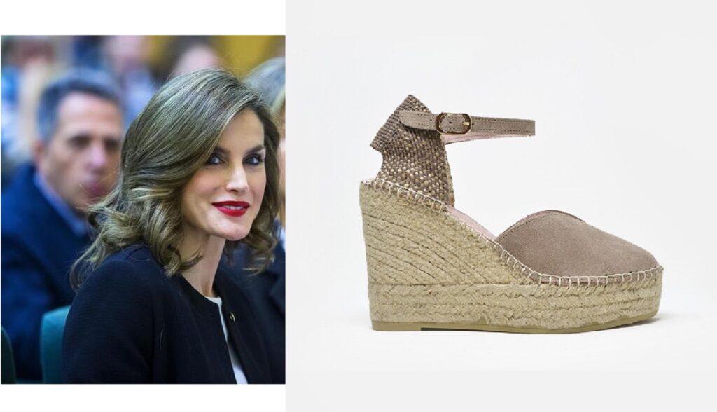 Letizia Ortiz look, espadrillas da 69 euro per la regina