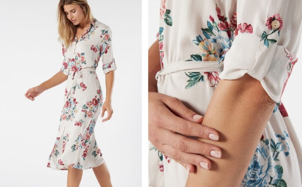 Il vestito a fiori Intimissimi in stile francese per l'estate 2020