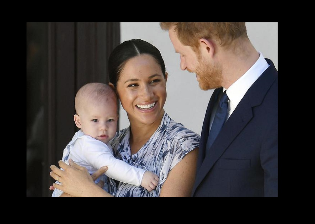 Harry Meghan e Archie in Sudafrica