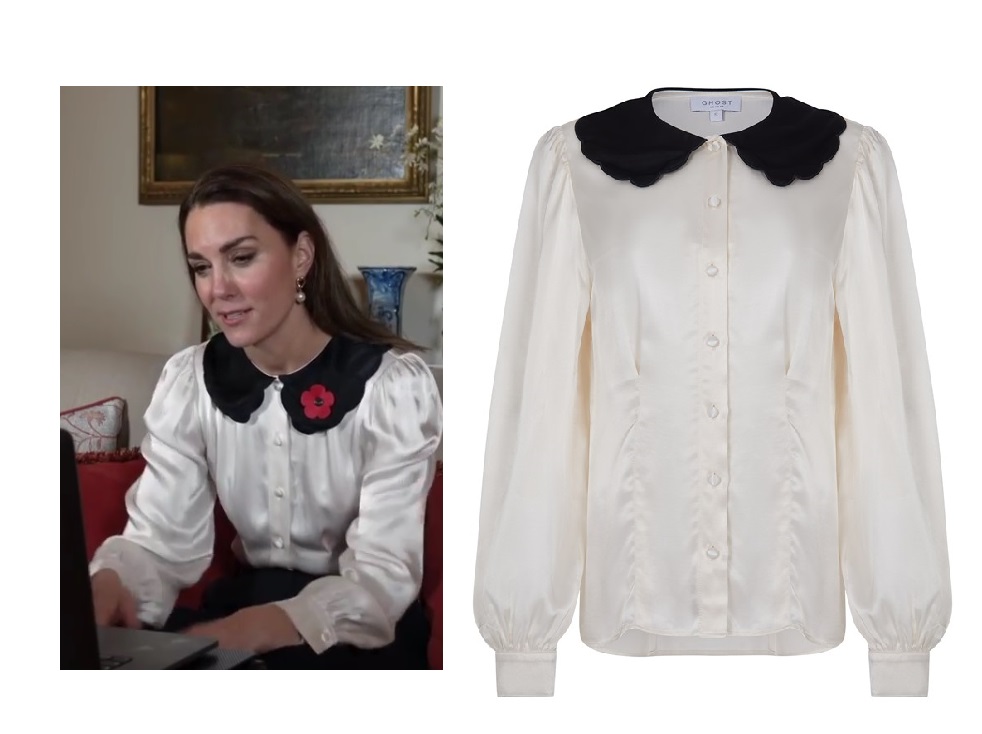 La blusa di Kate Middleton firmata Ghost London