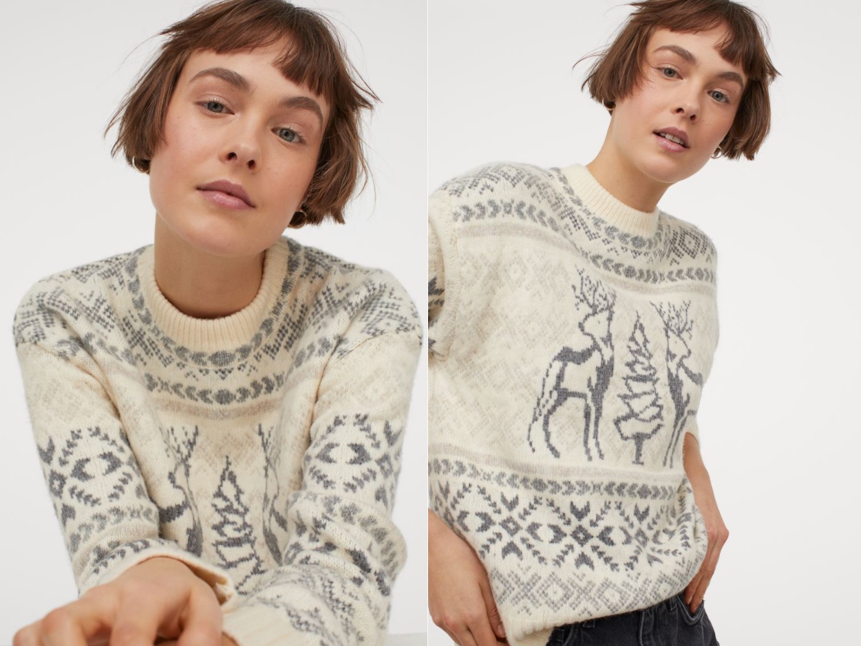 maglione con le renne di H&M