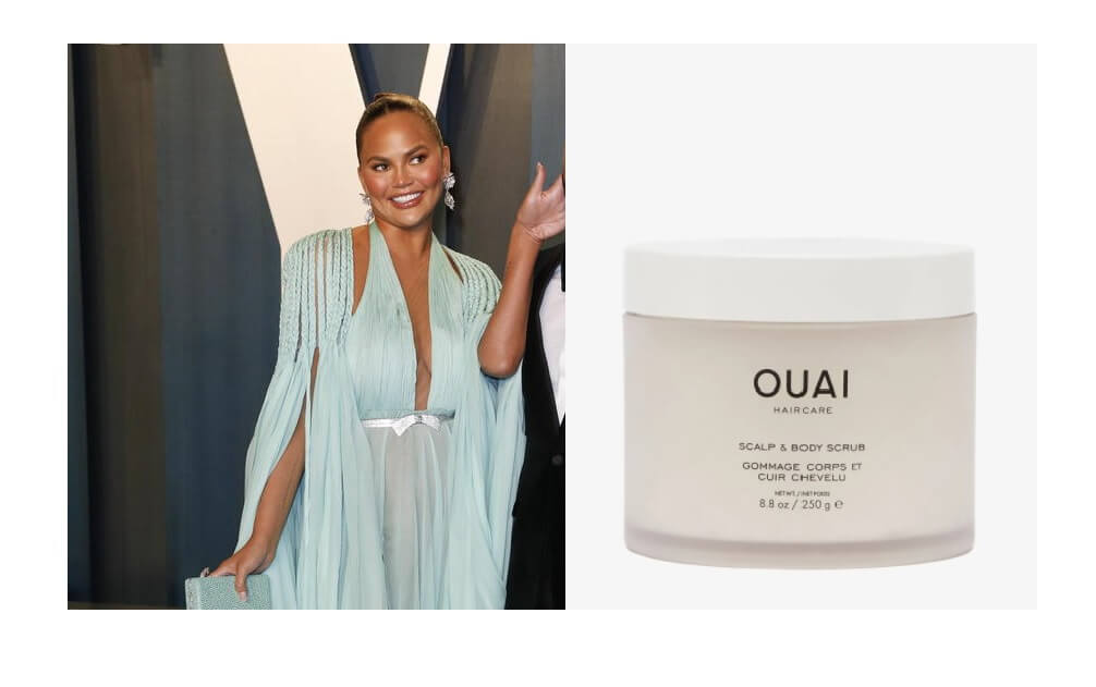 Chrissy Teigen consiglia questo scrub per corpo e capelli