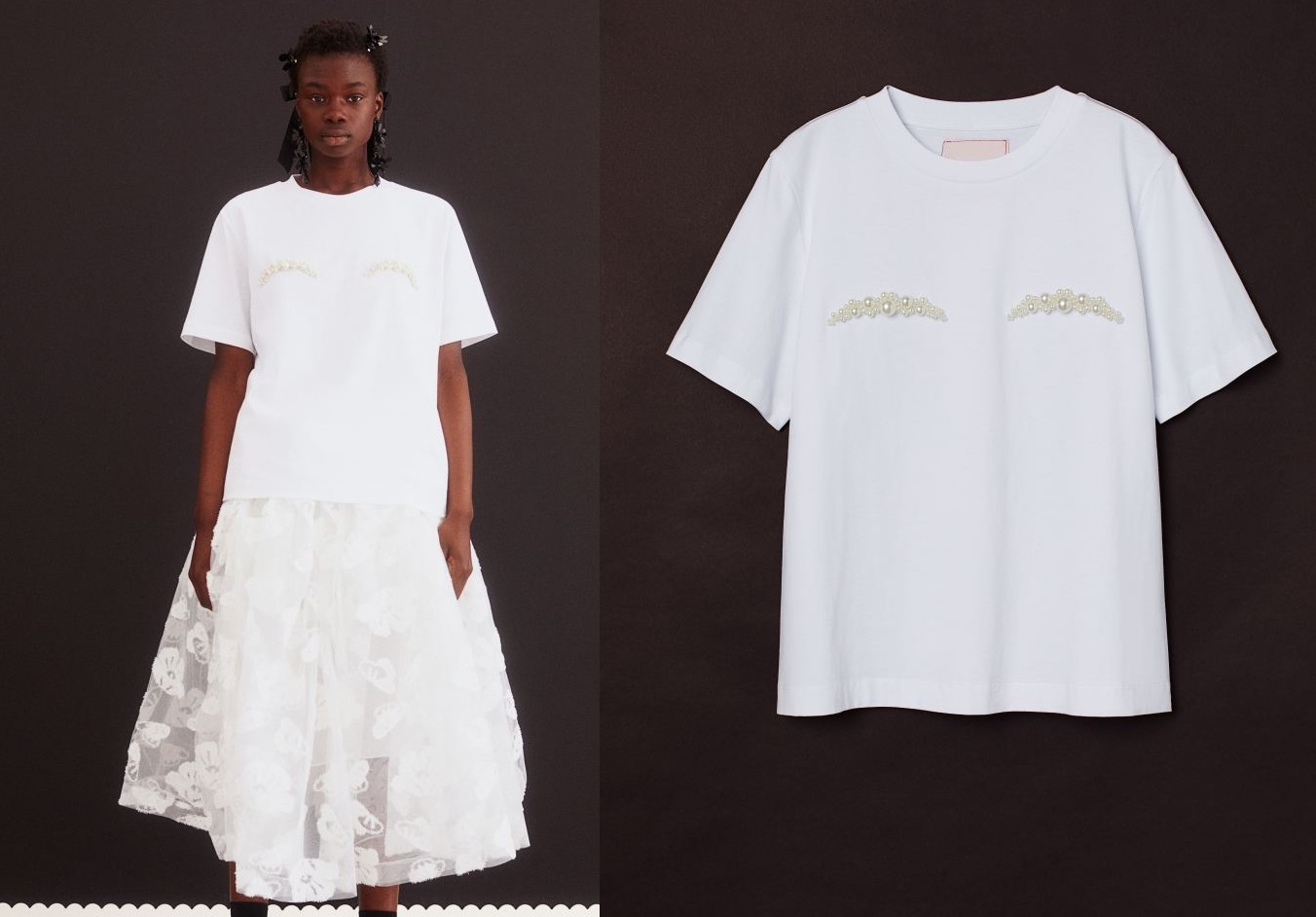 Simone Rocha x H&m t-shirt