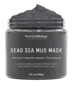 maschera viso ai fanghi del mar morto