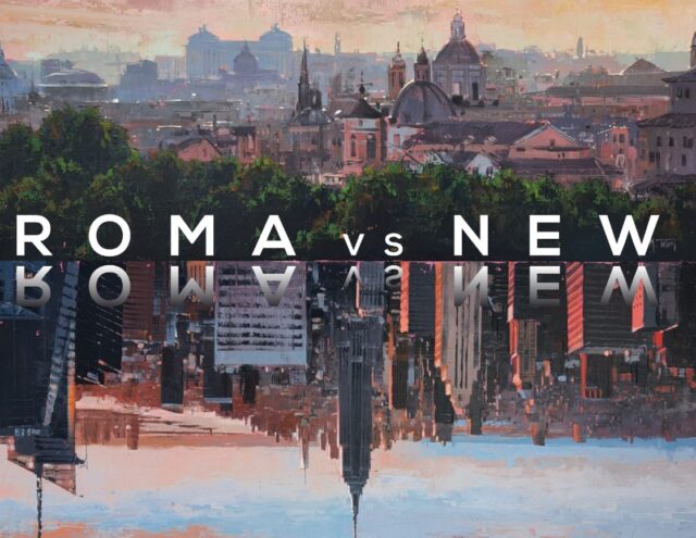 Roma vs New York: le due città a confronto nei dipinti di Michele Telari