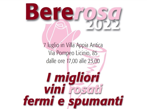 Torna a Roma Bererosa, la manifestazione dedicata ai vini rosati