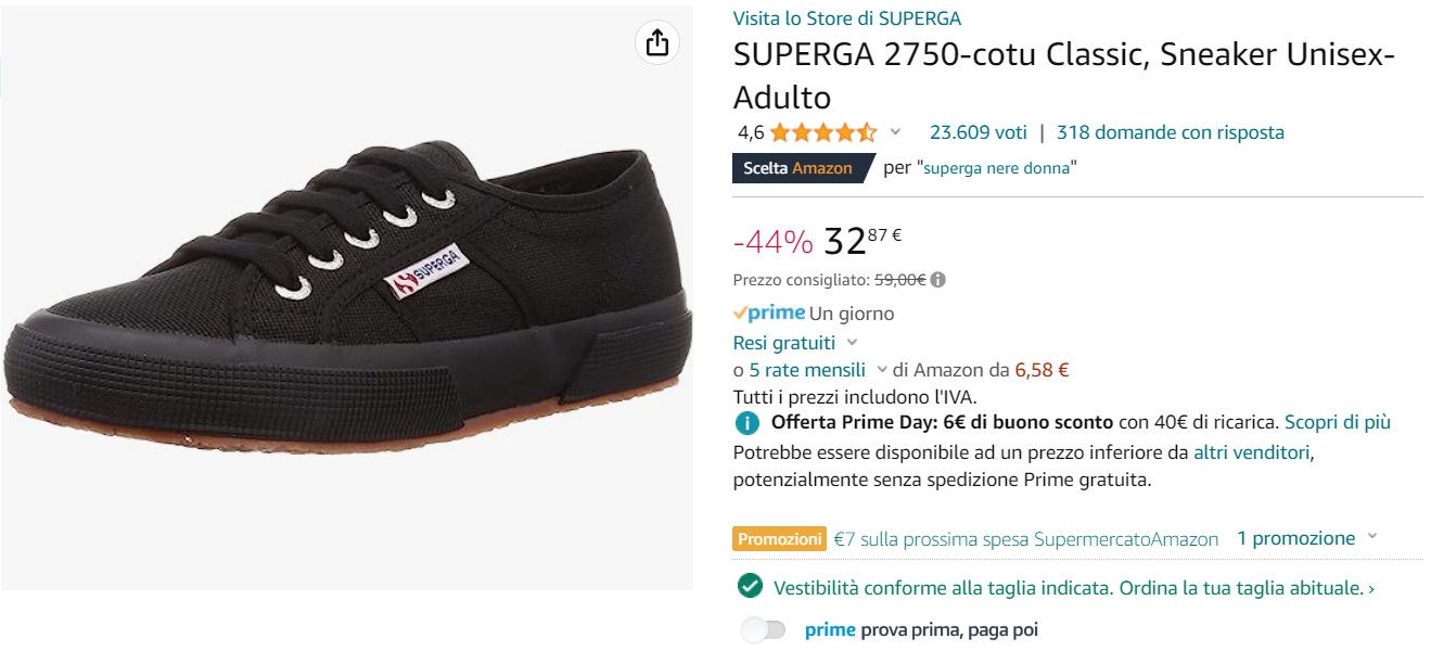 SUPERGA 2750 cotu Classic bianche